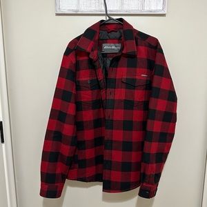 Eddie Bauer men’s flannel jacket